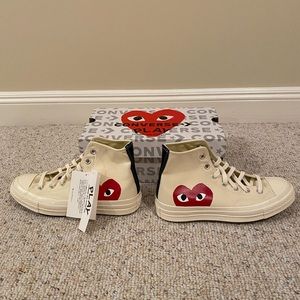 RARE BRAND NEW Comme Des Garçons CDG Play converse
